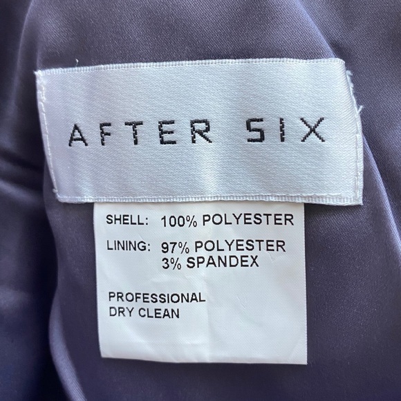 AFTER SIX DRESS - SZ 2 - Picture 8 of 9